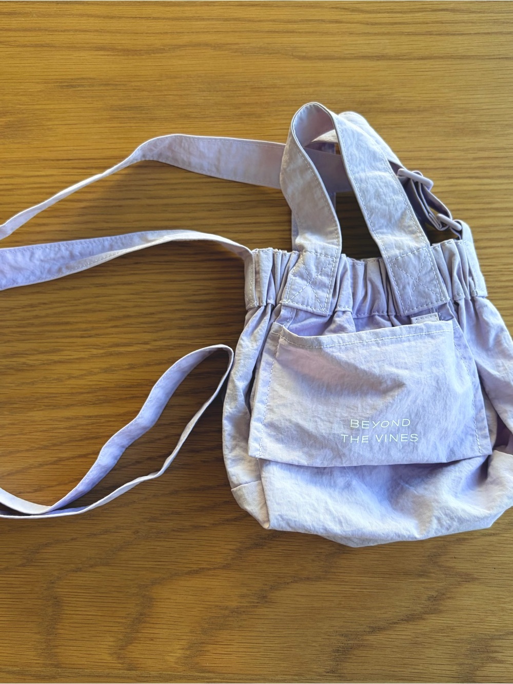 Lilac Micro Dumpling Bag by Beyond the Vines
